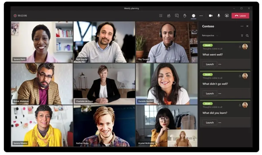 Teams 电脑版怎么退出群聊？